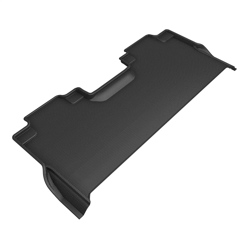 Ford F-150 Supercrew Floor Mats - Rubber - Rear - 3D MAXpider - Kagu Series - Black - `21-`26